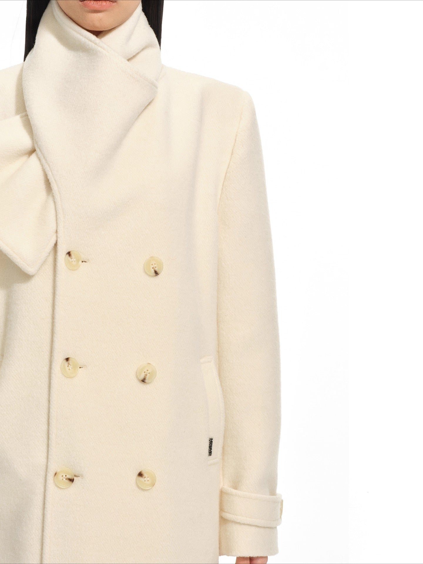 Vellia Shawl Wool-Alpaca Coat