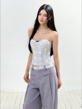 Chanel-Style Bustier Top & Pant Set - CHINASQUAD
