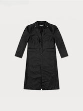 Black Designer Cyber Coat - CHINASQUAD