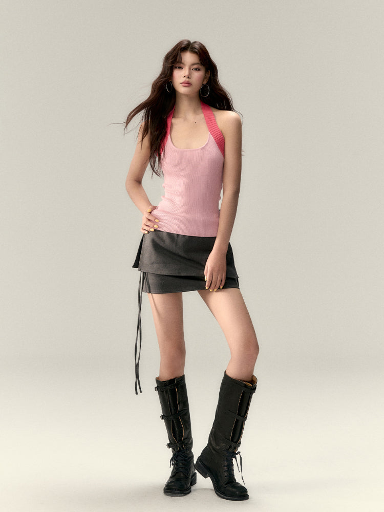 Knitted Cami Vest - CHINASQUAD