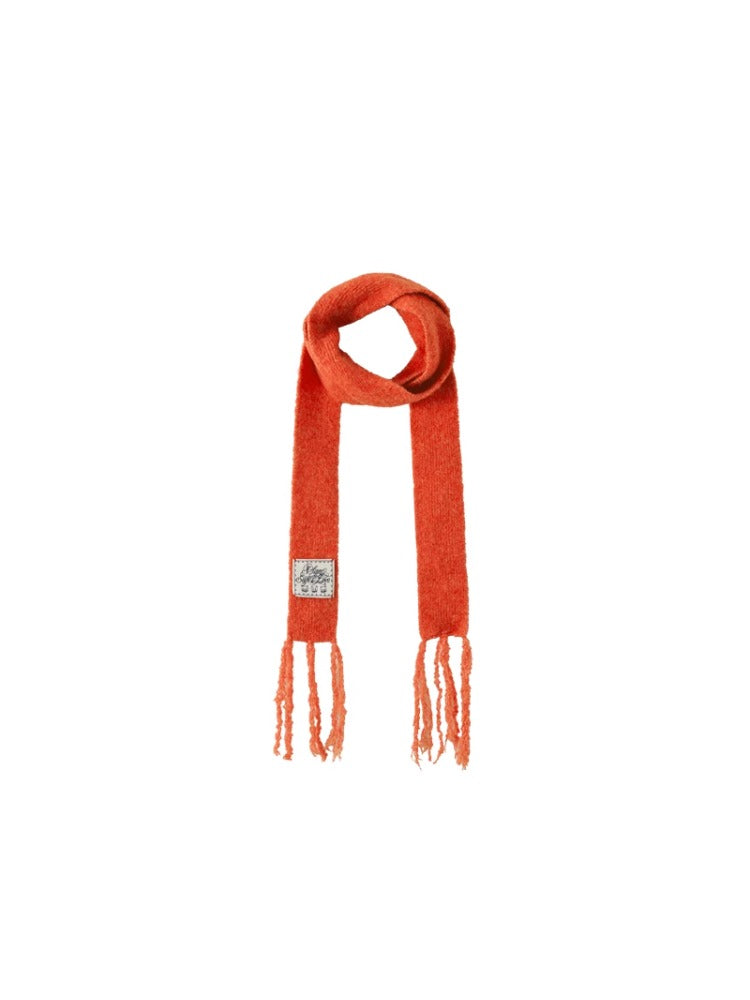 Alpaca Wool Narrow Scarf - CHINASQUAD