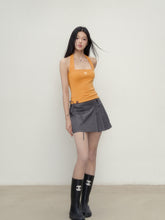 Embroidered Bow Shoulder Strap Slimming Camisole - CHINASQUAD