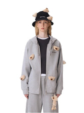 Teddy Cloud Zip Hoodie - CHINASQUAD