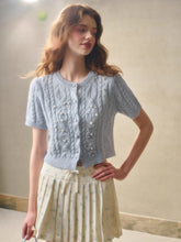 Pearl Mohair Knit Cardigan - CHINASQUAD