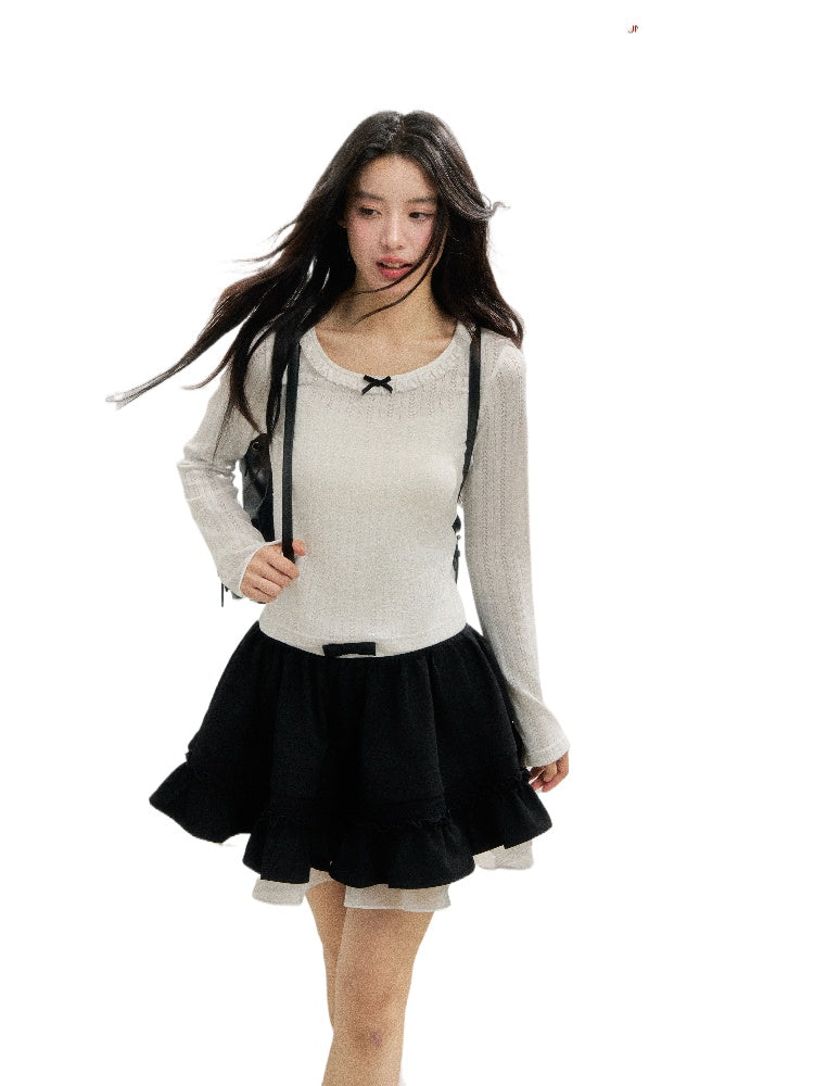 Textured Long-sleeve T-shirt Base Layer - CHINASQUAD