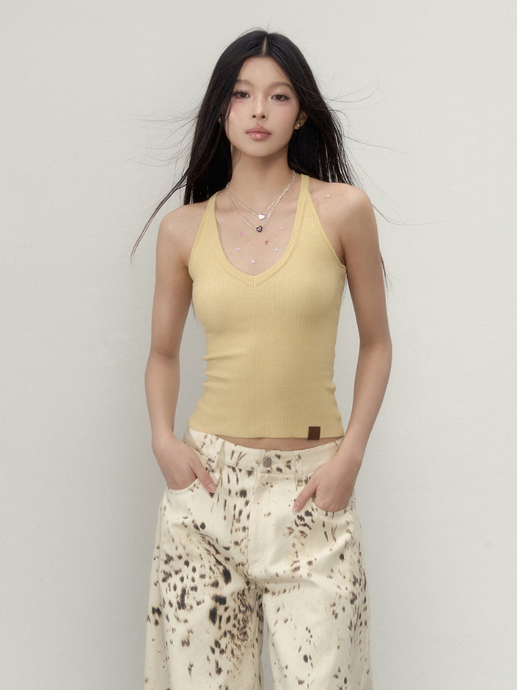 Woolen Camisole Vest - CHINASQUAD