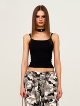 Cross-Flower All-Over Print Sports Camisole - CHINASQUAD