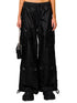 Black Lightning Wide-Leg Pants - CHINASQUAD