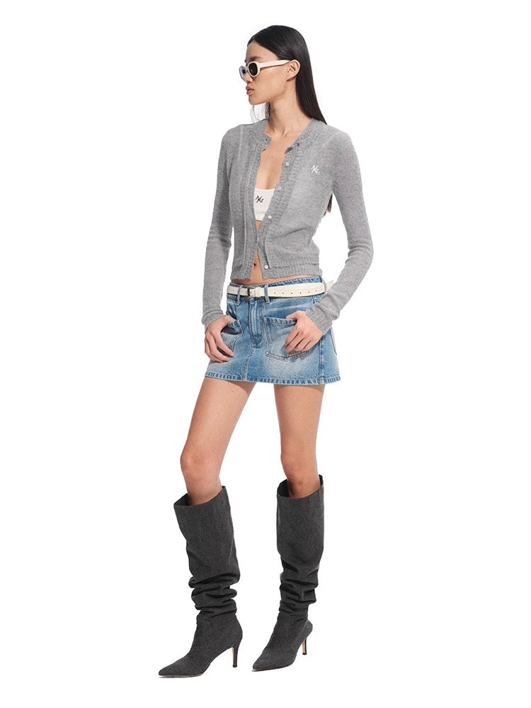 "Djembe Series" Berlin Mohair Knit Cardigan - CHINASQUAD