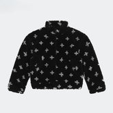 Black Garden Fleece Jacket - CHINASQUAD