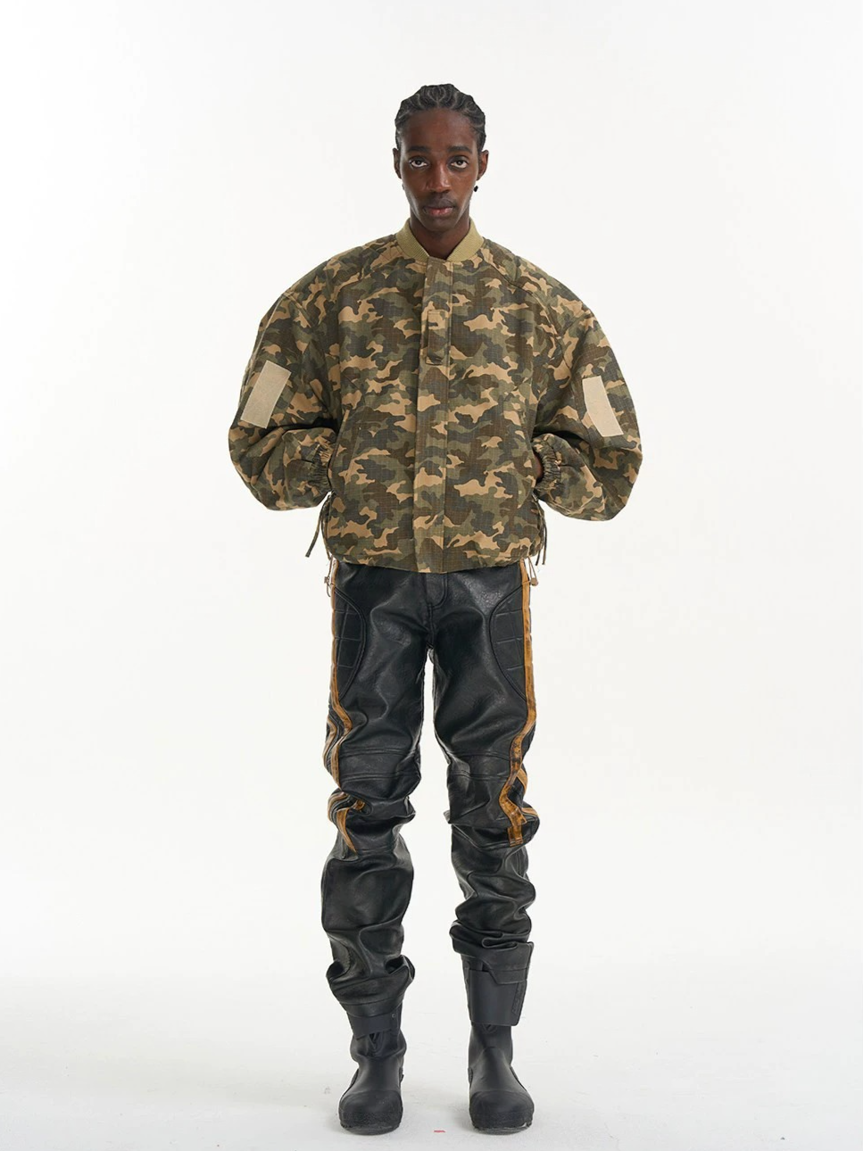 Heavyweight Oversized Camouflage Jacket
