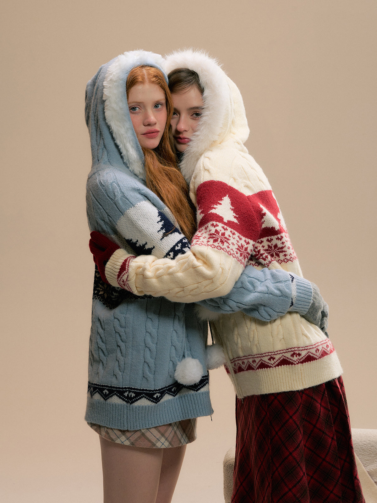 Rabbit Hoodie Sweater Coat - CHINASQUAD