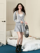 Gray Sleeveless Hooded Dress - CHINASQUAD
