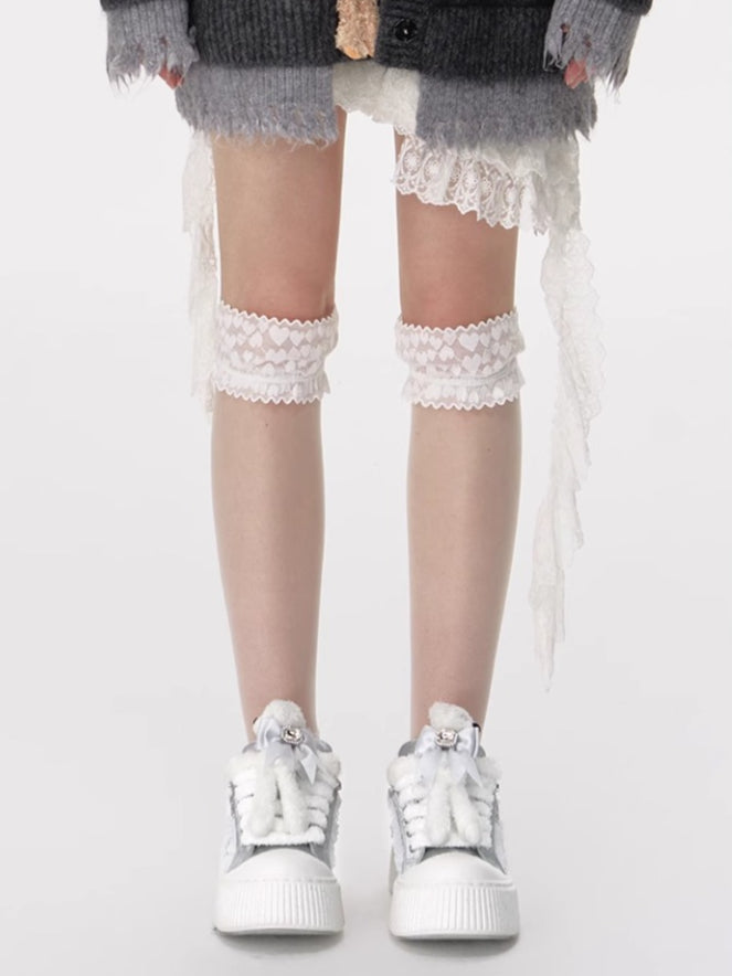 Bear Lace Biscuits Sneakers - CHINASQUAD