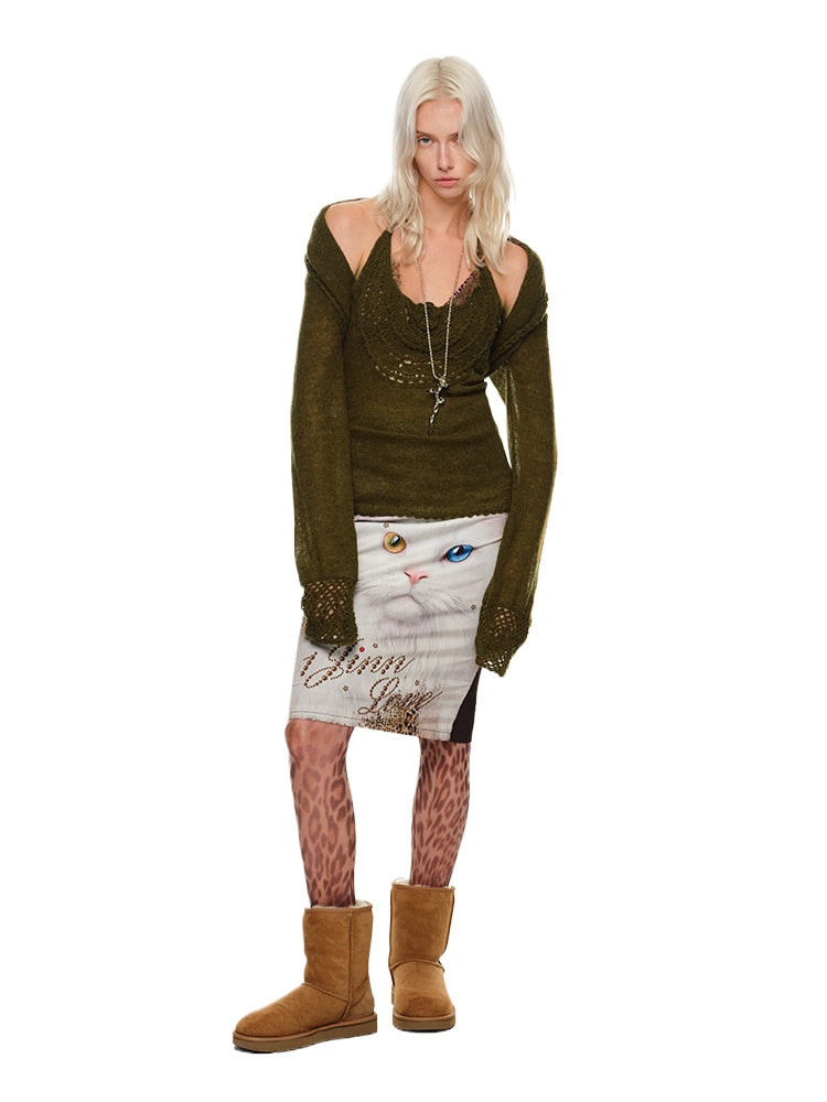 Crochet Knit Cardigan - CHINASQUAD