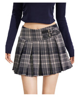 High-Waist Pleated Skirt - CHINASQUAD