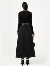 Compass Wild Cyberpunk Denim Skirt - CHINASQUAD