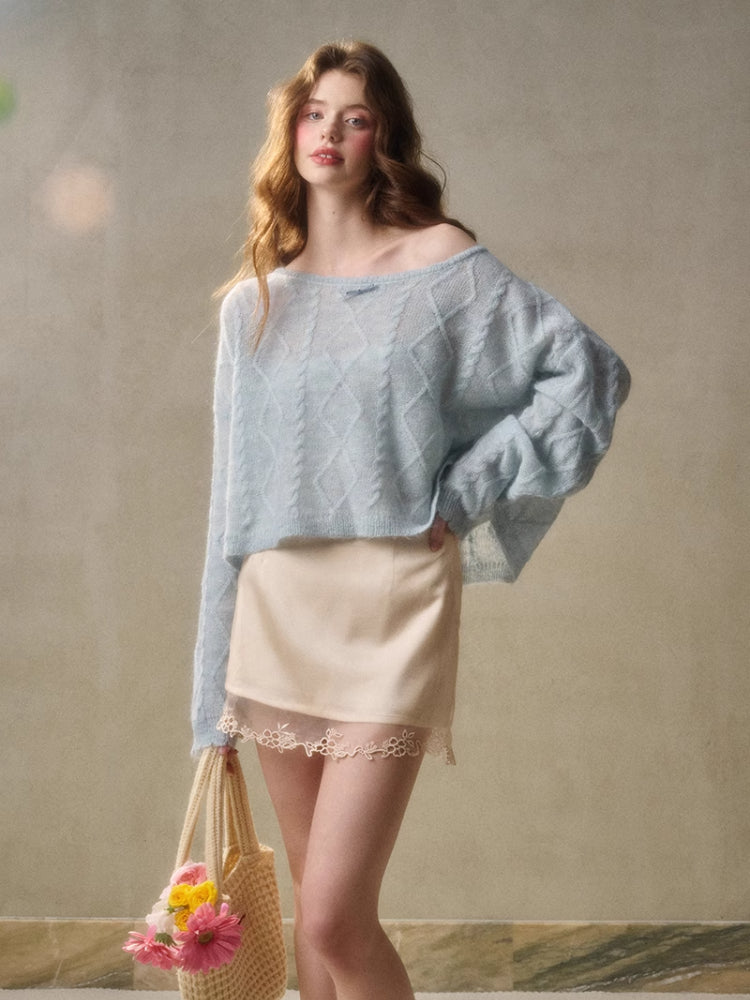 Flower Fairy Embroidered Skirt - CHINASQUAD