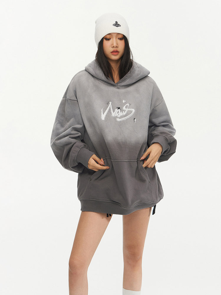 Vintage Gradient Wash Hoodie - CHINASQUAD