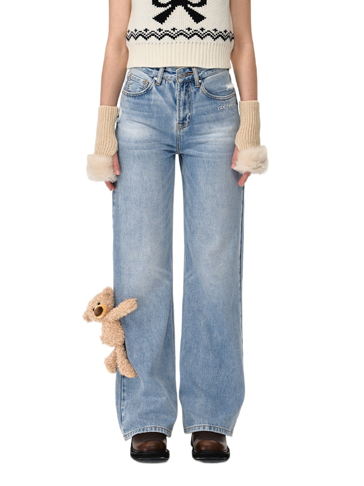 Doozoo Straight-Leg Jeans - CHINASQUAD
