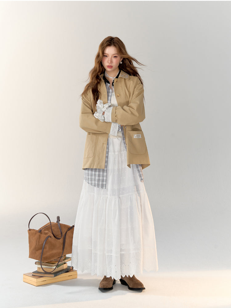 Lace Patchwork Jacket - CHINASQUAD