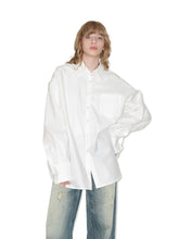 White Design Concept Fake Two-Piece Shirt - CHINASQUAD