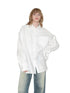 White Design Concept Fake Two-Piece Shirt - CHINASQUAD