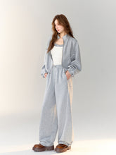 Two-Piece Embroidered Cropped Hoodie - CHINASQUAD