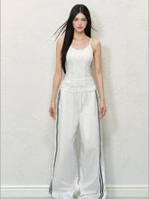 Lace-Style Spaghetti Strap Tank Top - CHINASQUAD