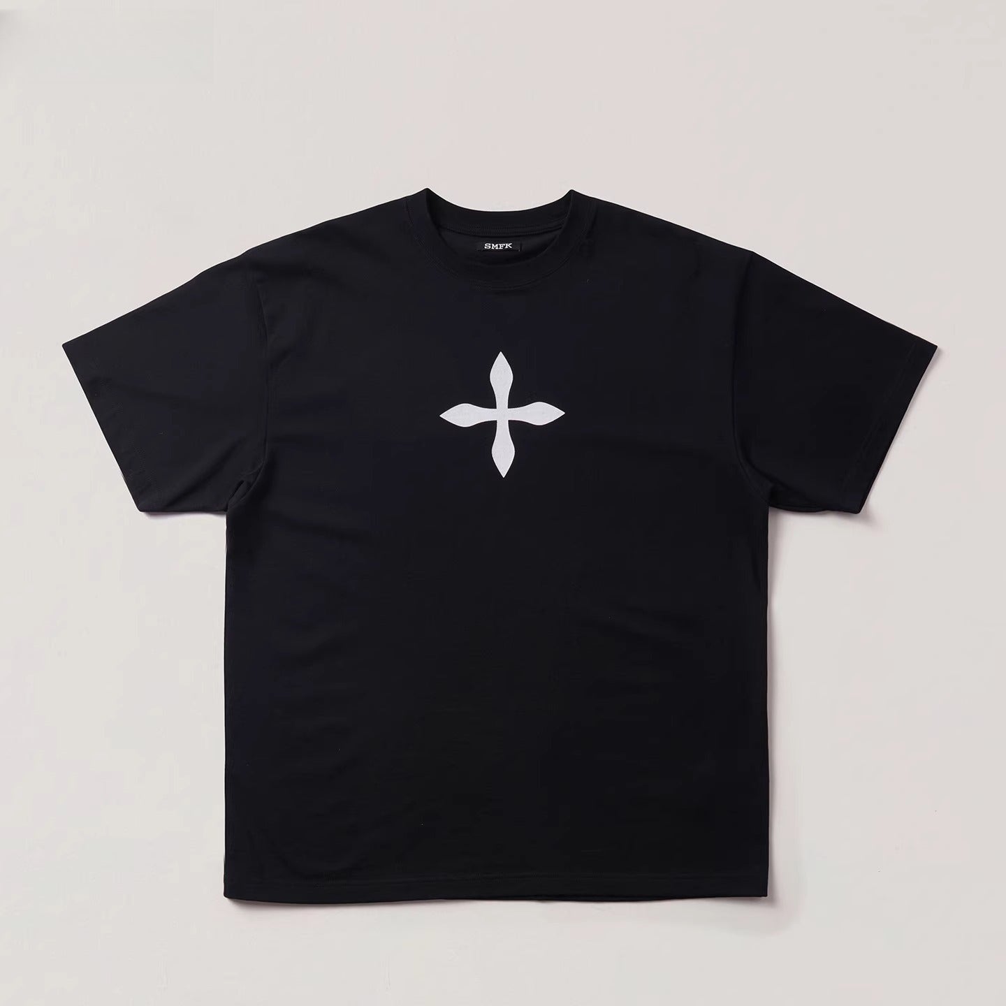 Vintage Cross Compass Oversized Tee - CHINASQUAD