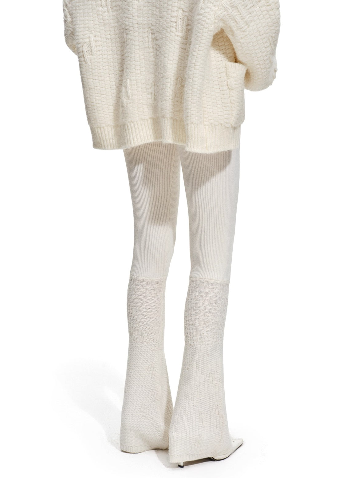 Polar Ribbed Knit Pants