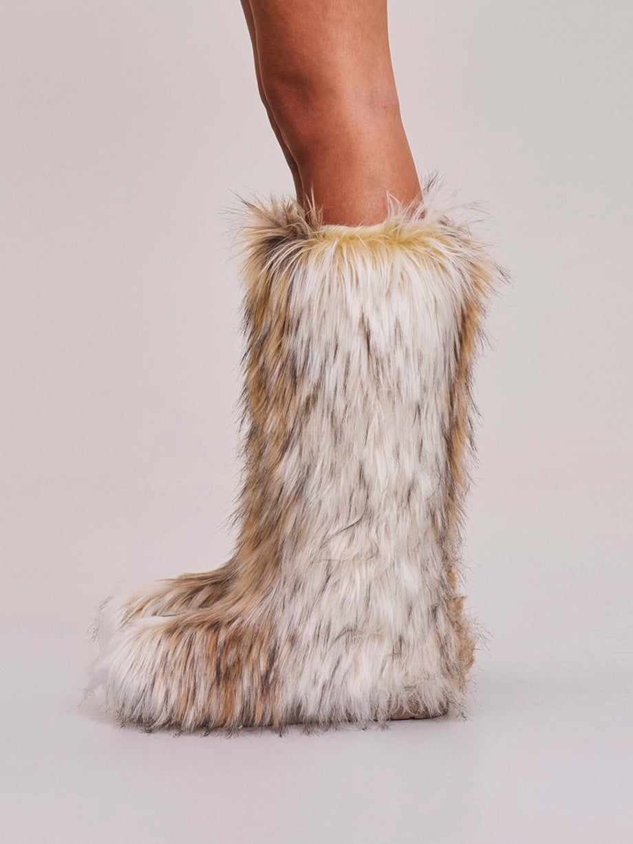 Desert Cross Shearling Hunter Boots