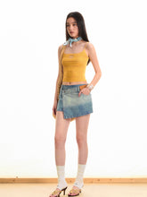 Ice Feel Striped Knit Vest - CHINASQUAD