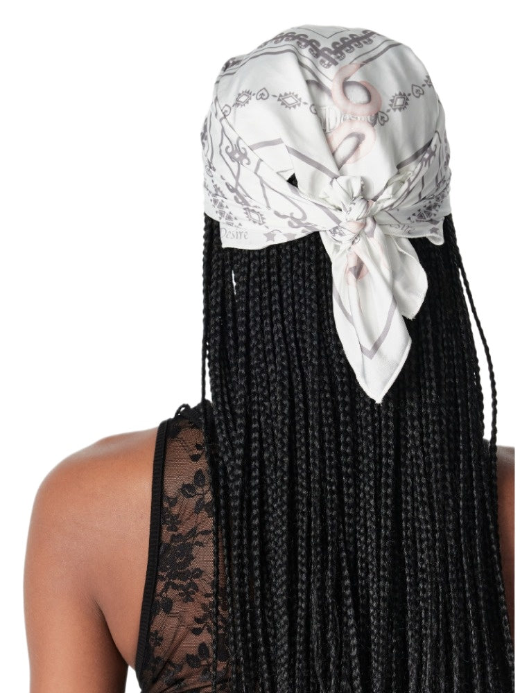 Punk Snake Print Scarf - CHINASQUAD