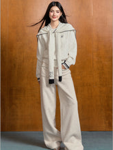 Off-Shoulder Asymmetrical Diamond Knit Sweater & Shawl Set - CHINASQUAD