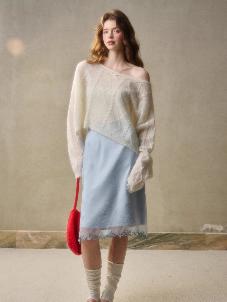 Flower Fairy Embroidered Skirt - CHINASQUAD