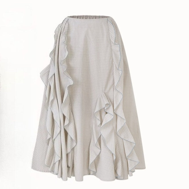 Organic Cotton Gingham Blouse Set