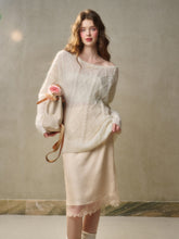 Pearl Mohair Knit Sweater - CHINASQUAD