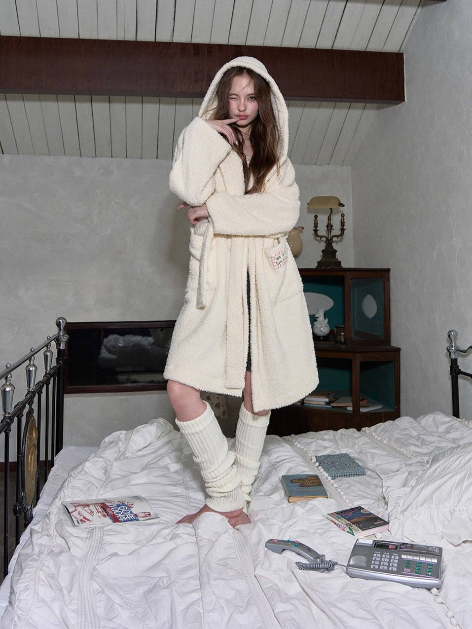 Signature Longline Cozy Robe Coat