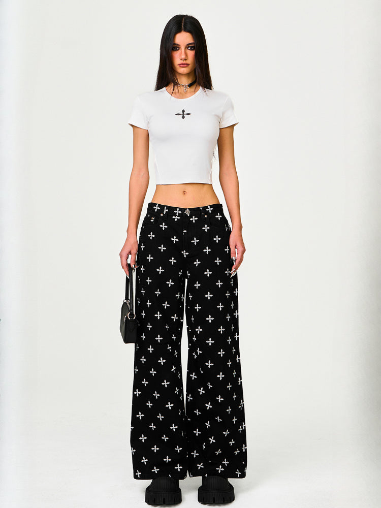All-Over Print Tie-Dye Sports Paratrooper Pants - CHINASQUAD