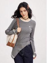 Knit Cape Two-Piece Blouse - CHINASQUAD