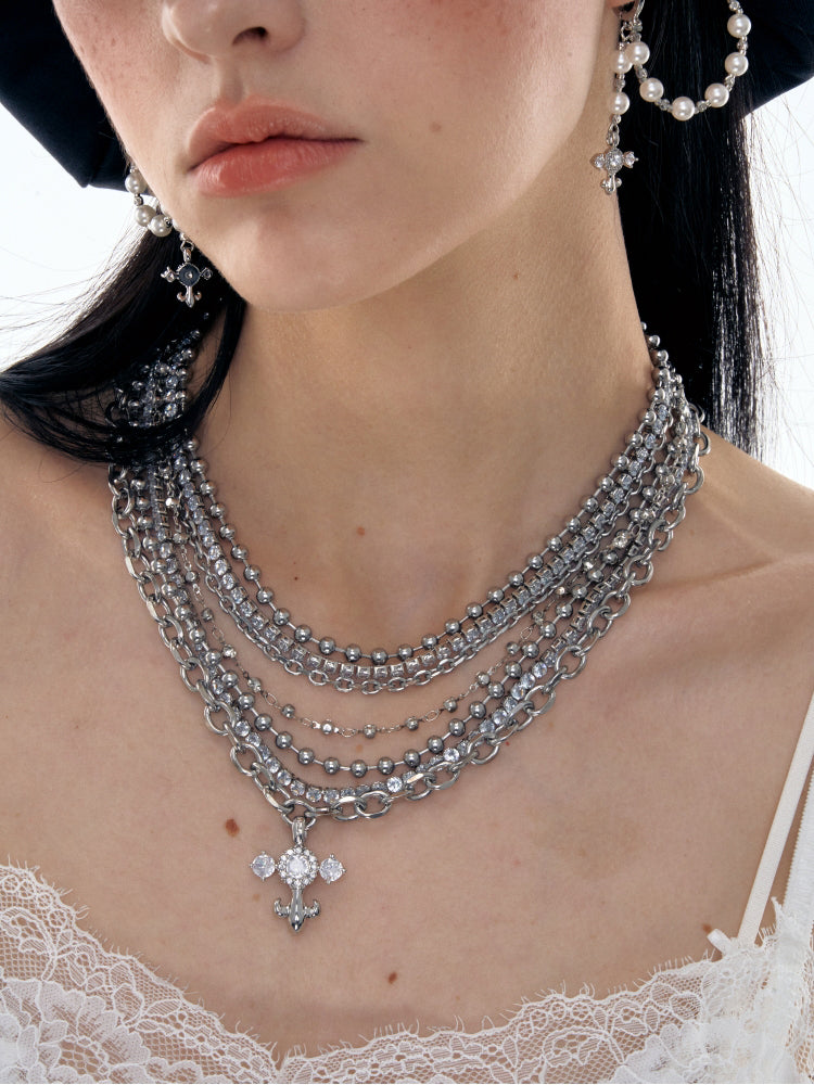 Iris Layered Necklace - CHINASQUAD