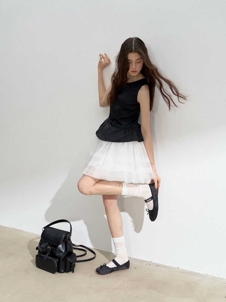 Satin Lace Ballet Dress - CHINASQUAD