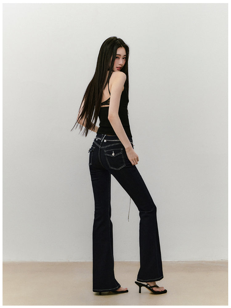 Heavy-duty Knitted Draped Neck Tank Top Set - CHINASQUAD