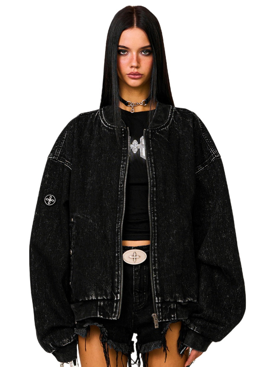 Classic Oversized Baseball Jacket - CHINASQUAD