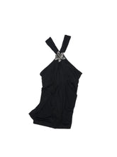 High-Elastic V-Neck Knotted Acetate Camisole - CHINASQUAD