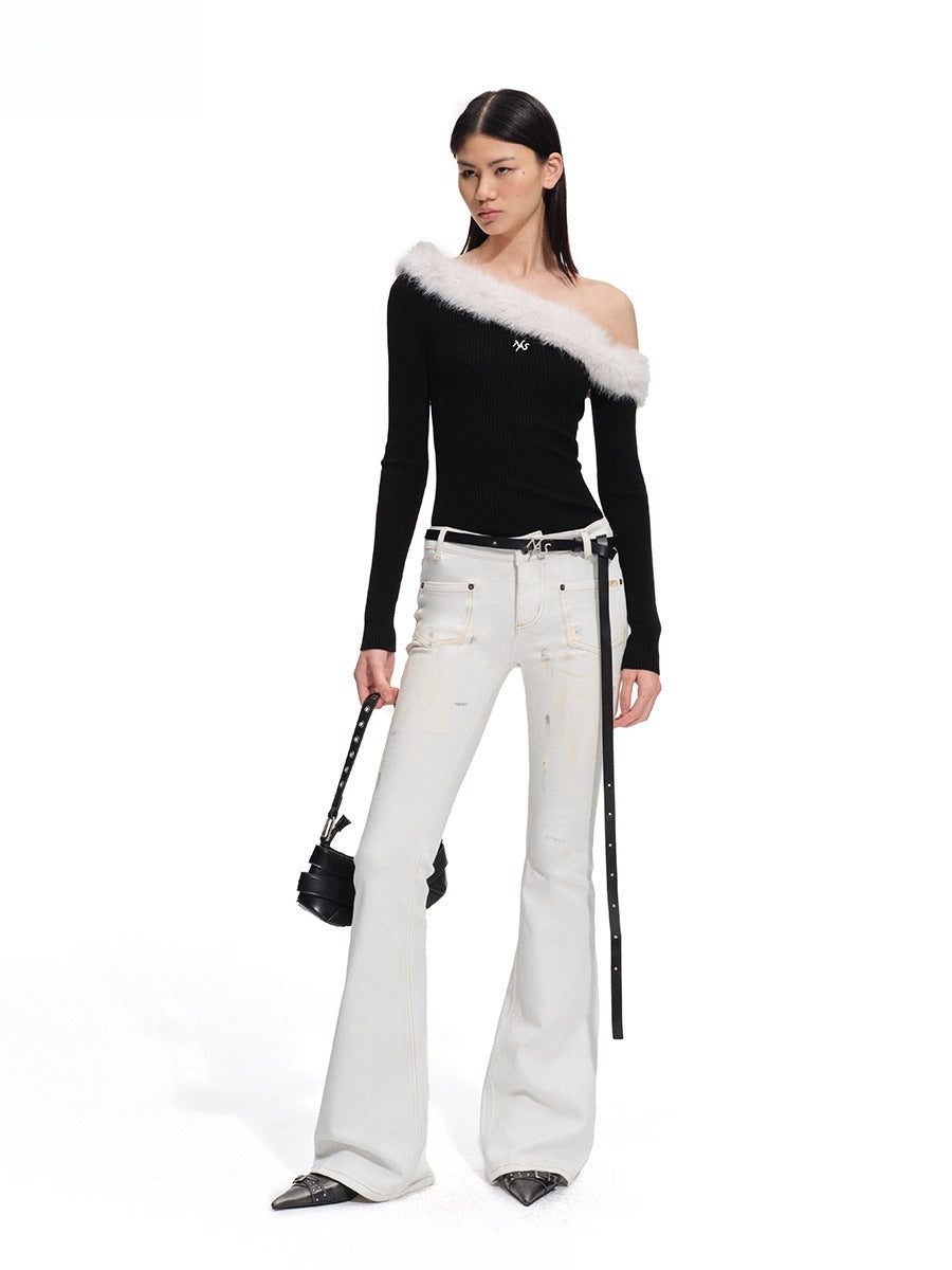 Polar Contour Leather Belt