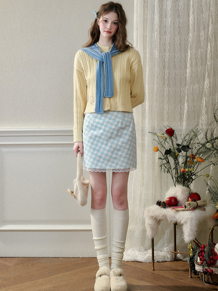 Warm Knitted Cardigan Jacket - CHINASQUAD