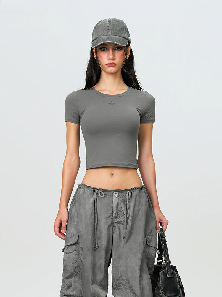 Compass Hug Skin-Tight Fitting Tee - CHINASQUAD