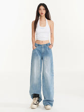 Classic Wide-Leg Denim Pants - CHINASQUAD